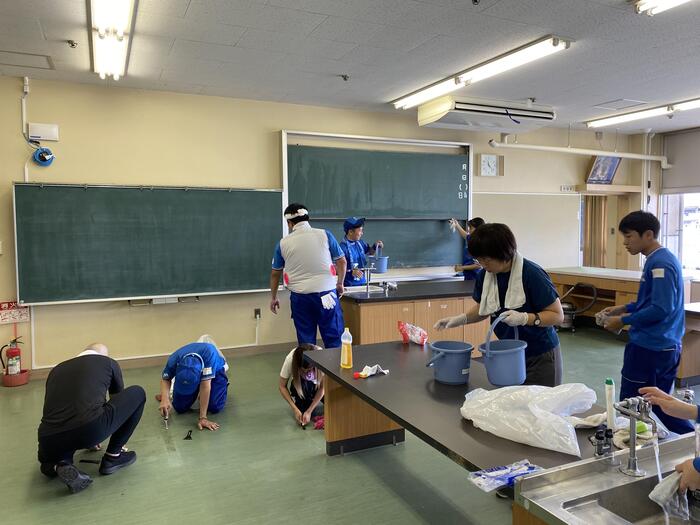 片付けのご協力に感謝！
