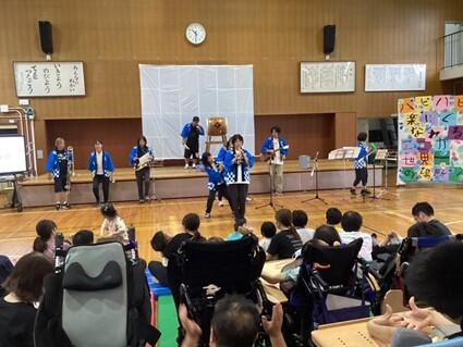 登校日の様子