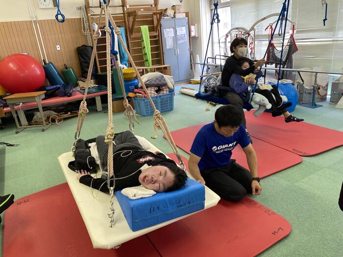 高等部体育授業の様子