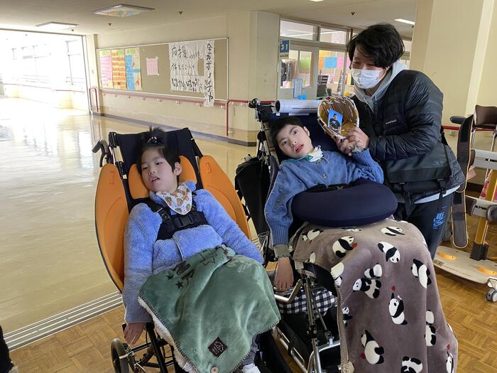 大谷翔平さまより、グローブの寄贈