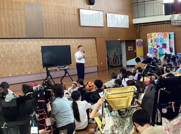 2学期始業式のようす
