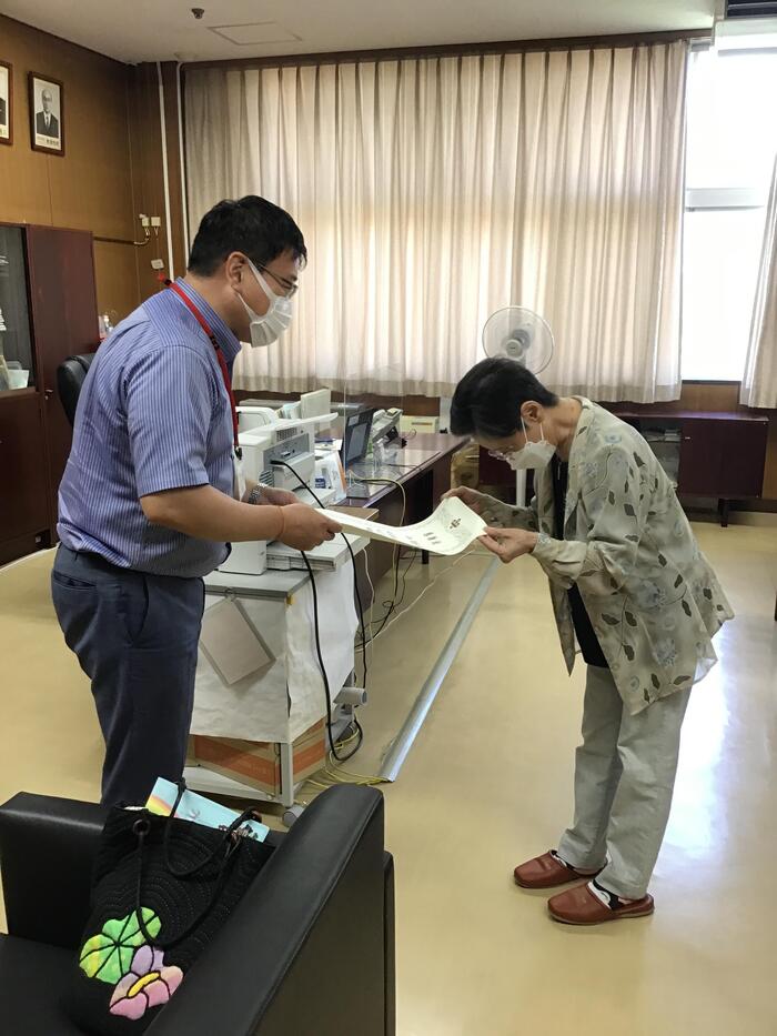 大阪府知事感謝状交付式