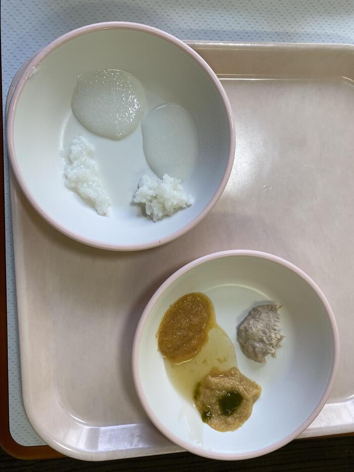 給食きざみ食の紹介(郷土料理)