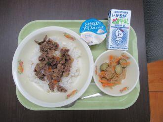 5月7日(木)小学部3年生お楽しみ献立!