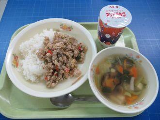 10月27日（月）給食で世界を巡ろう！タイ編