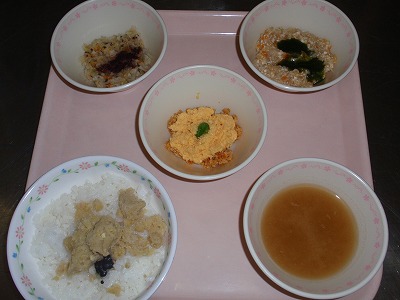 お月見献立 刻み食
