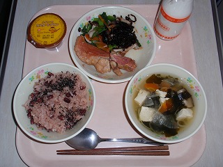 2013 卒業お祝い献立 基本