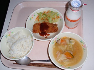 2014中１人気 ひれかつ