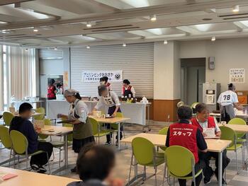 6/20（土）職場実習明けでも挑戦！３年生が喫茶サービス競技に出場