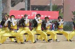 240920【写真】体育祭振りかえり（応援団優勝：黄Ｆ団応援団長） (5).JPGのサムネイル画像