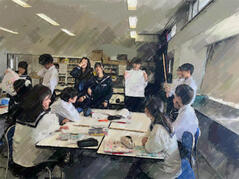 250513【写真】（コメント）授業の風景⑳（１年「家庭基礎」、ダイヤモンドランキング（家族に (1 (3).JPGのサムネイル画像
