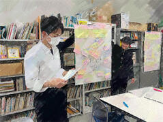231213【写真】授業の風景78１年「家庭基礎」、親学習） (1).JPGのサムネイル画像