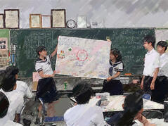 240920【写真】授業の風景44（１年「家庭基礎」、人生すごろく（発表）） (6).JPG