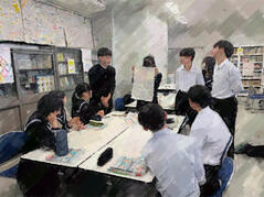 240515【写真】授業の風景⑮（１年「家庭基礎」、ダイヤモンドランキング） (4).JPGのサムネイル画像