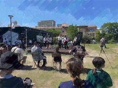 230603【写真】（コメント）軽音楽部活動報告（市民活動応援フェスタ Let's Action） (4).JPGのサムネイル画像