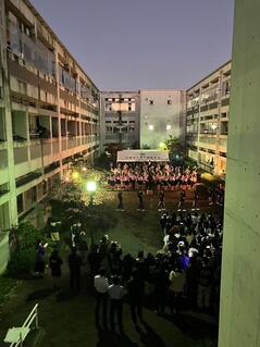 241107【写真】吹奏楽部（前期の活動報告、中学生の皆様へのメッセージ） (3).jpegのサムネイル画像