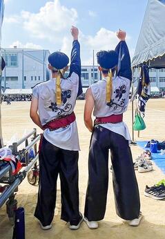 250919【写真】体育祭振りかえり（応援団優勝：黒Ｅ団応援団長） (1).JPGのサムネイル画像