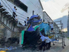 240904【写真】体育祭準備（体育祭まであと２日！） (7).JPGのサムネイル画像