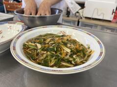 260713【写真】授業の風景㊿（３年「生活文化」、麻婆豆腐、芙蓉蟹、白飯、プーアル茶） (1).JPGのサムネイル画像のサムネイル画像