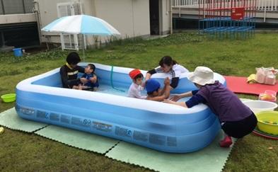 幼稚部のプール開き!