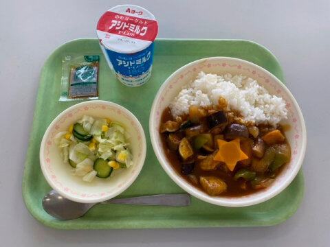 今日の給食 食育の日メニュー