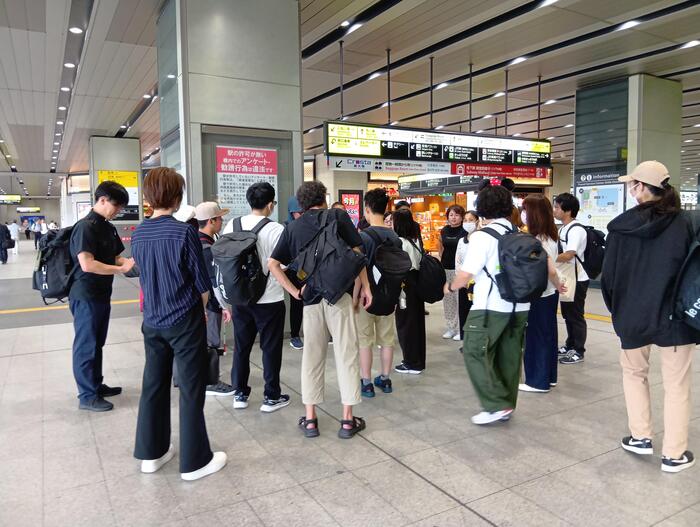 普通科修学旅行1日目①