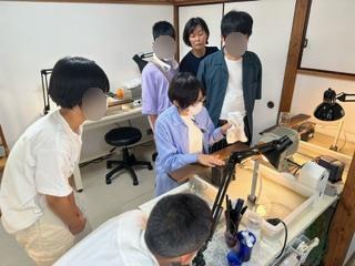 ７月１０日 高等部普通科３年修学旅行１日目③