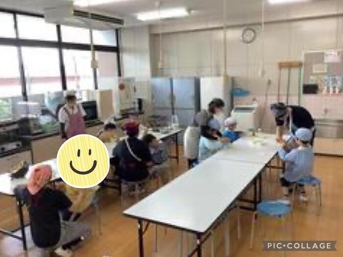 初めての調理実習！
