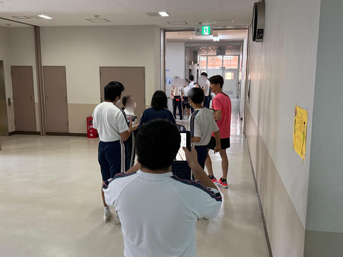 ただいま「ほぼ日思斉」取材中。