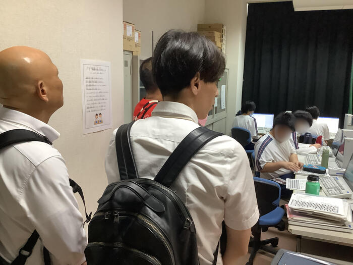 あしすと阪急阪神さんの学校視察
