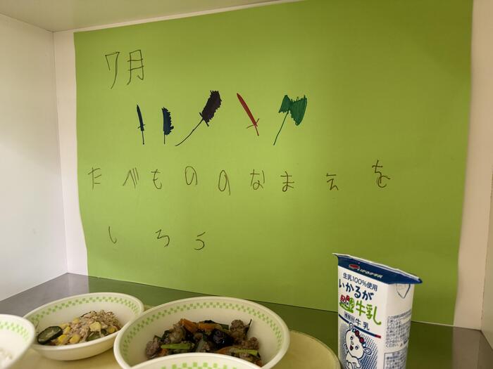 7月給食目標