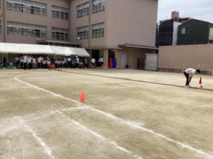 高等部運動会予行
