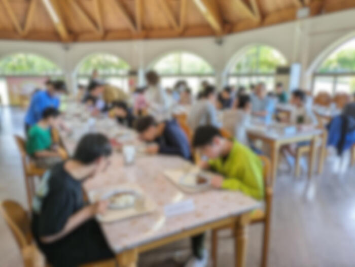 中2宿泊学習 おかわりください！