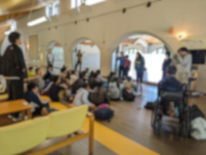 中2宿泊学習 入所式！