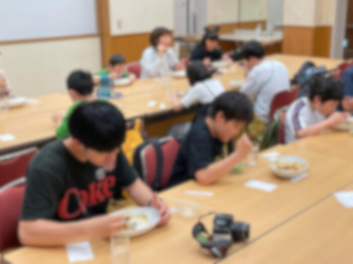 小5宿泊学習 お行儀も○