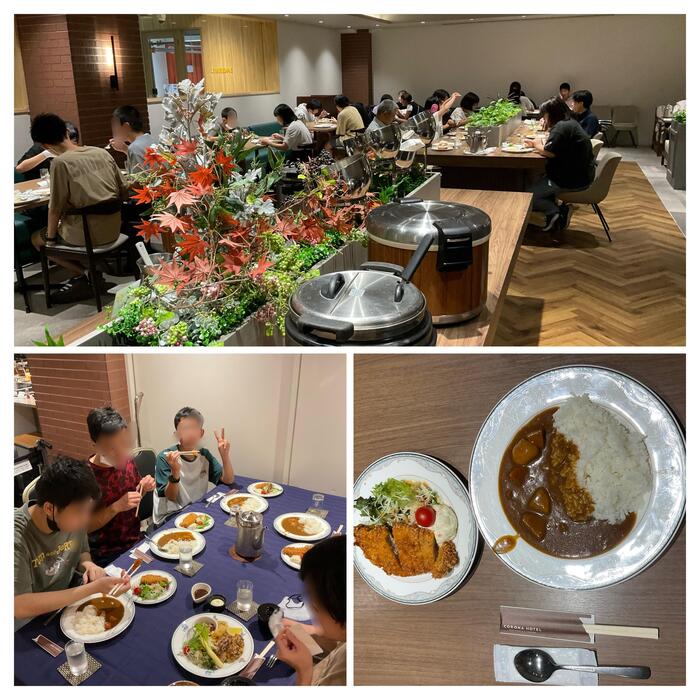 高３修学旅行「🍛最後の食事は定番で🍛」