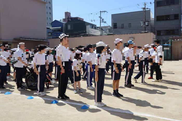 5月14日 高等部運動会予行がありました！