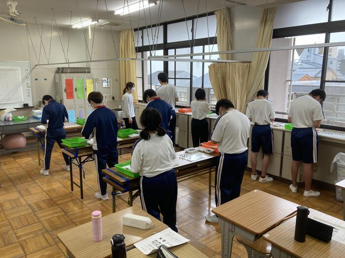 校内実習がスタート🔨