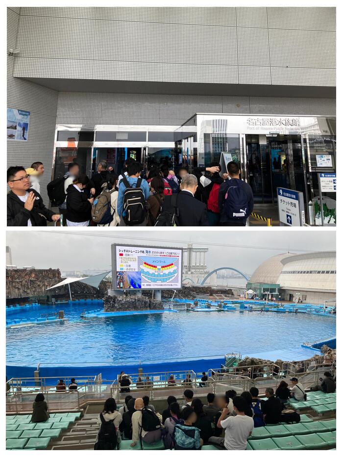 【中学部修学旅行】名古屋港水族館ーー！
