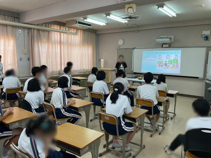夏休み直前！！学年集会で安全確認✨