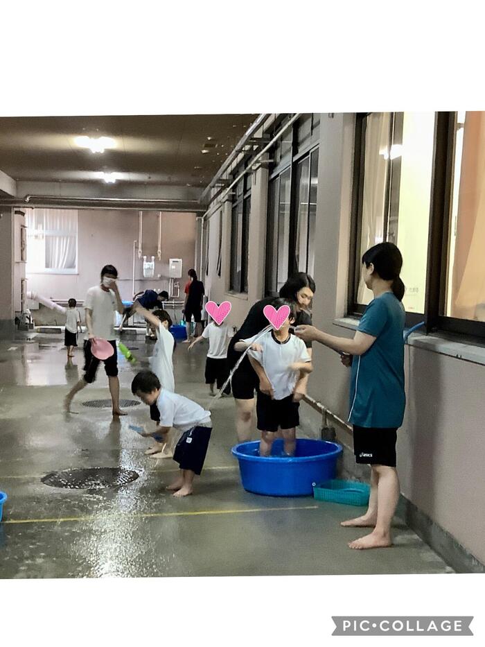 たのしいみずあそび！