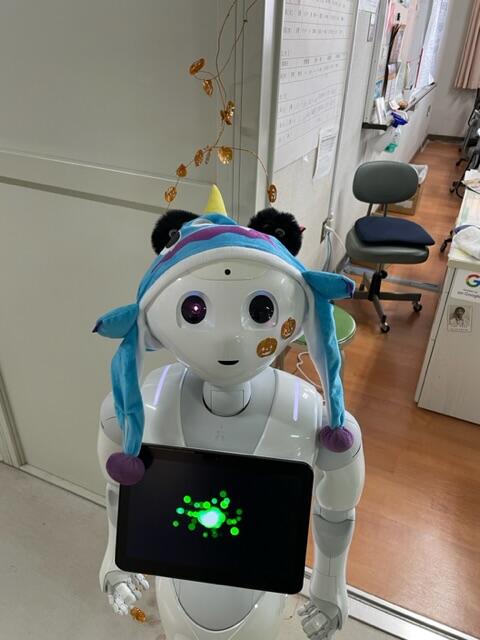 この人もハロウィン。