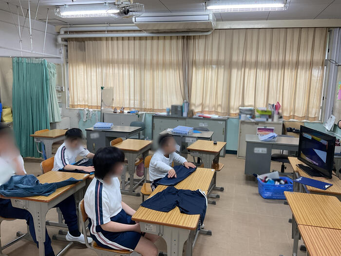 やってみよう！たたみ方練習！！