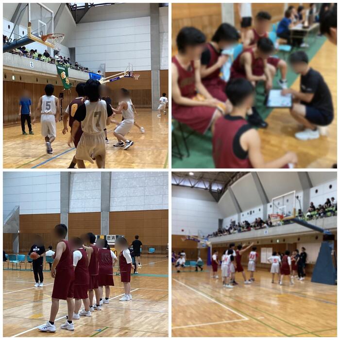 バスケ部大会でした🏀