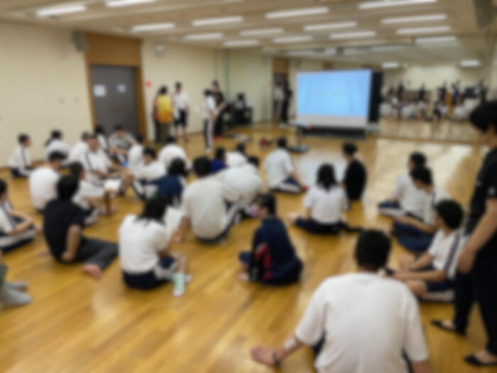 高2宿泊学習「夜レクはじまりました」