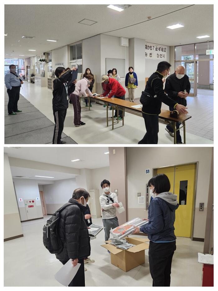 ⛑️地域のみなさんと合同で防災訓練⛑️