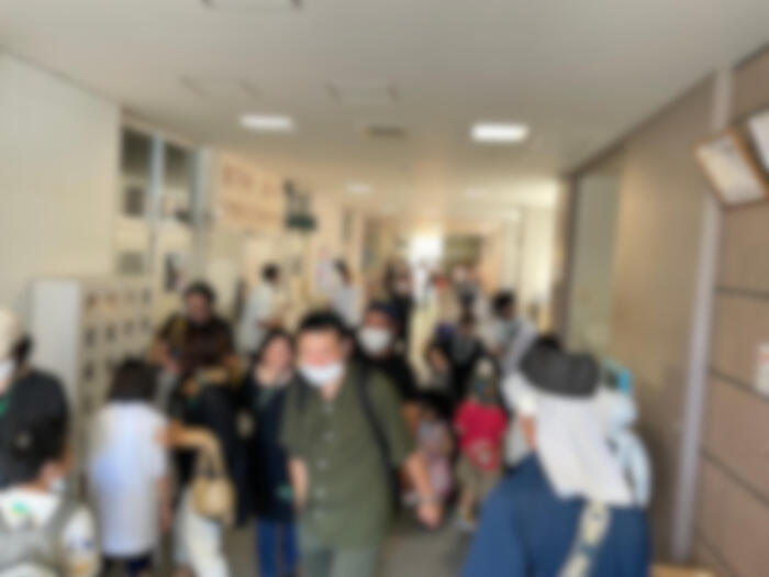 日曜参観。