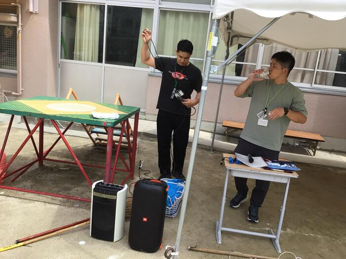 運動会でもiPadが大活躍！