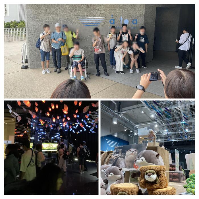 高3修学旅行「🐟アトアに到着🐟」