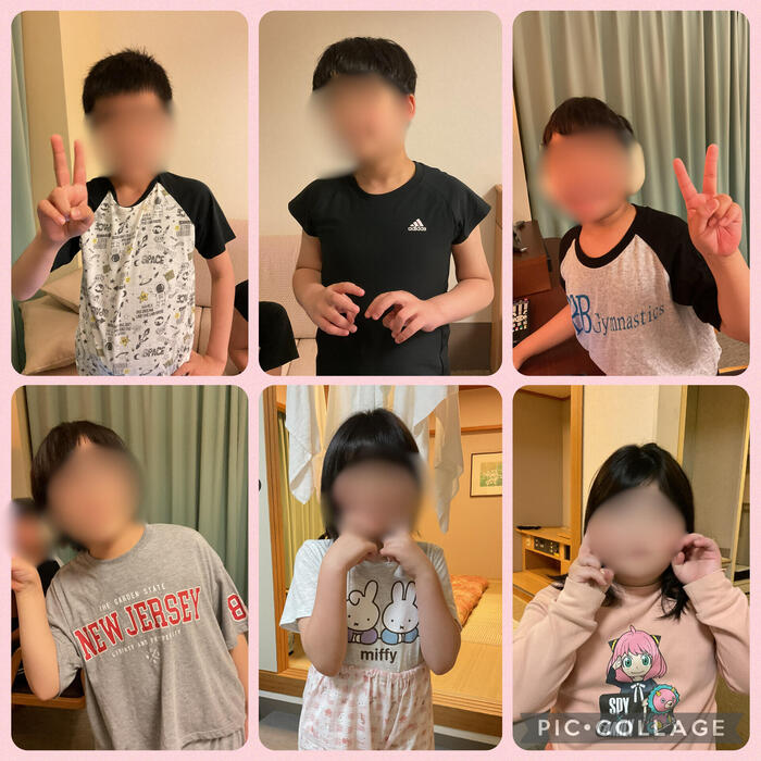 【小5宿泊学習】みんなのパジャマ姿🛀②